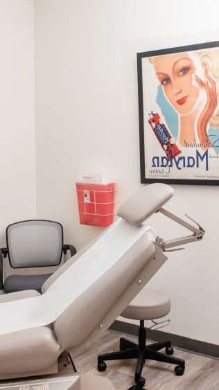 Somers cosmetic treatment room